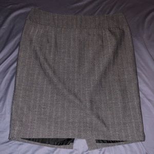 Mossimo | Gray Hatch Pencil Skirt, Size 16